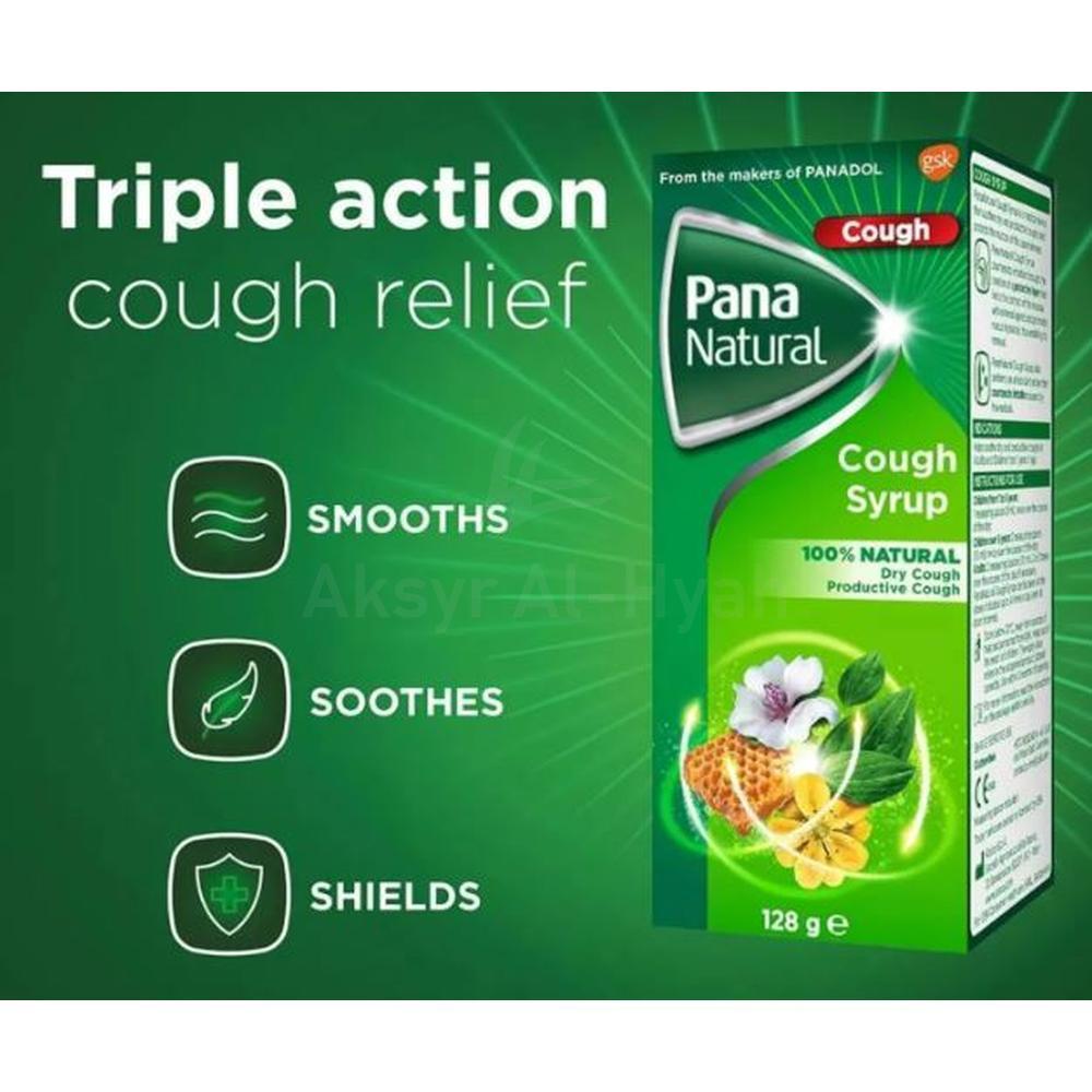 PANA NATURAL COUGH SYRUP 128G/94ML