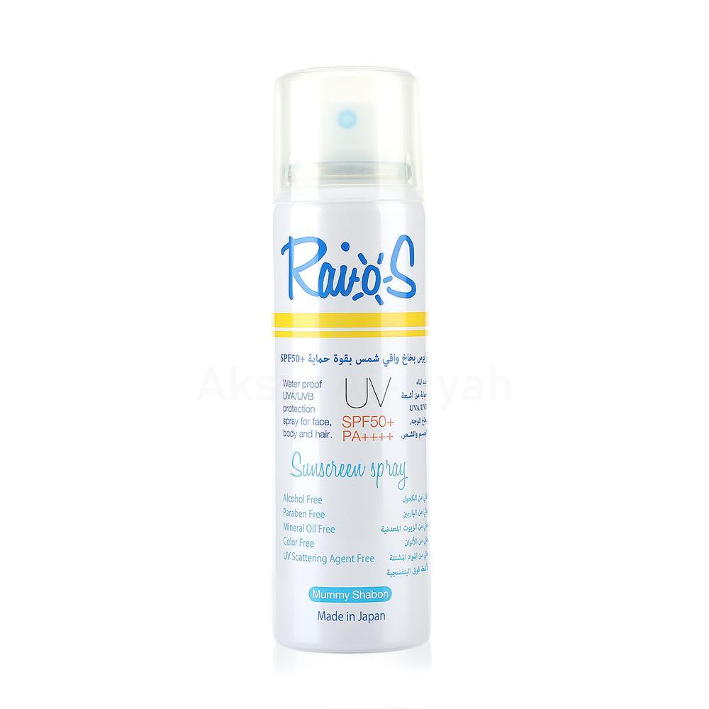 RAIOS UV SUNSCREEN SPRAY MUMMY SHABON SPF50+ 70ML