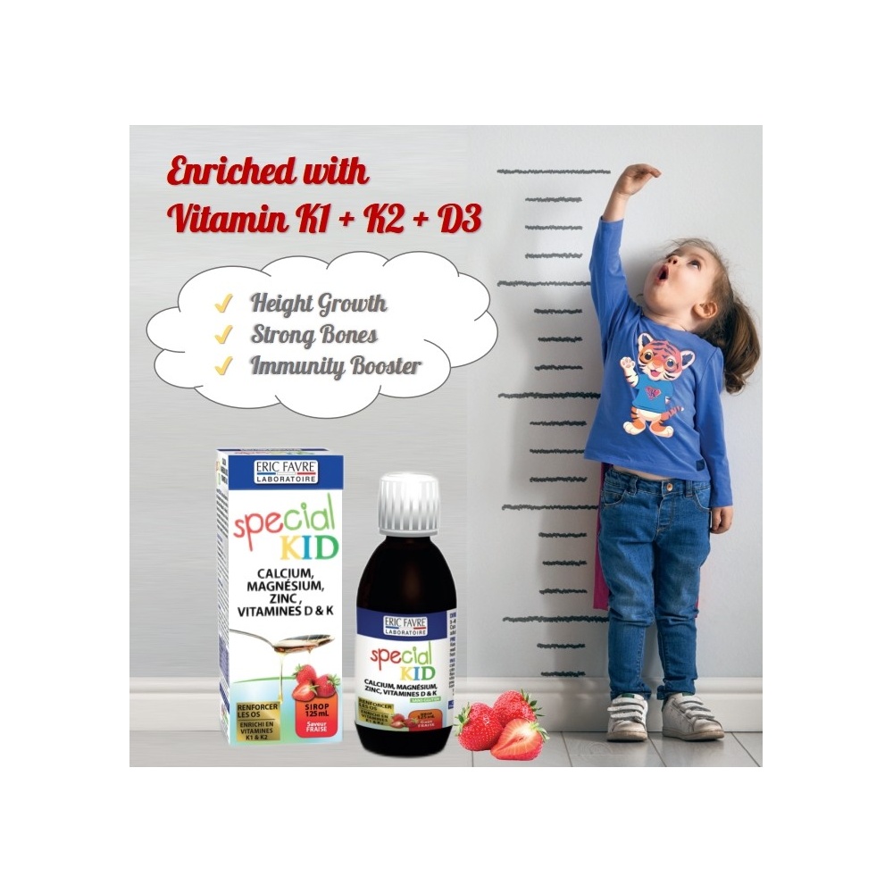 ERIC FAVRE SPECIAL KID CAL/MAG/ZINC SYRUP 125ML 2