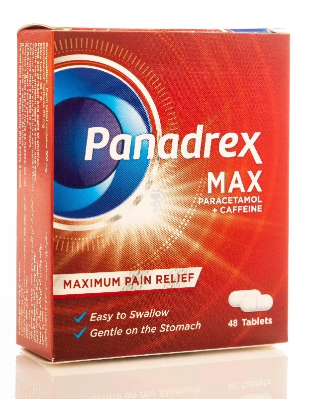 PANADREX MAX 500 +CAFFEINE TAB 48'S