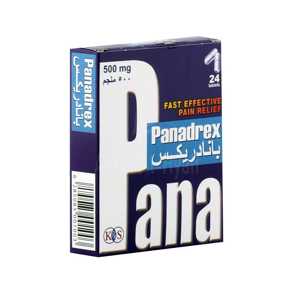 PANADREX PURE 500 TAB 24'S 1