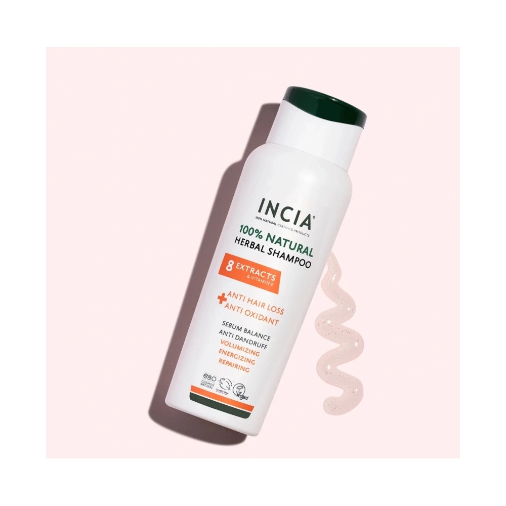 INCIA 100% HERBAL ANTI-HAIR LOSS SHAMPOO 275ML 3