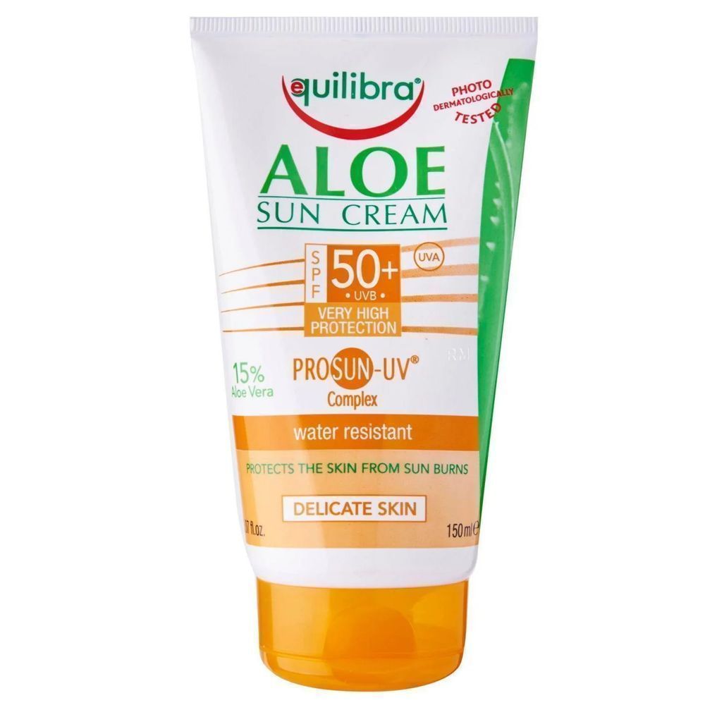 EQUILIBRA ALOE SUN CREAM SPF50 150ML 2