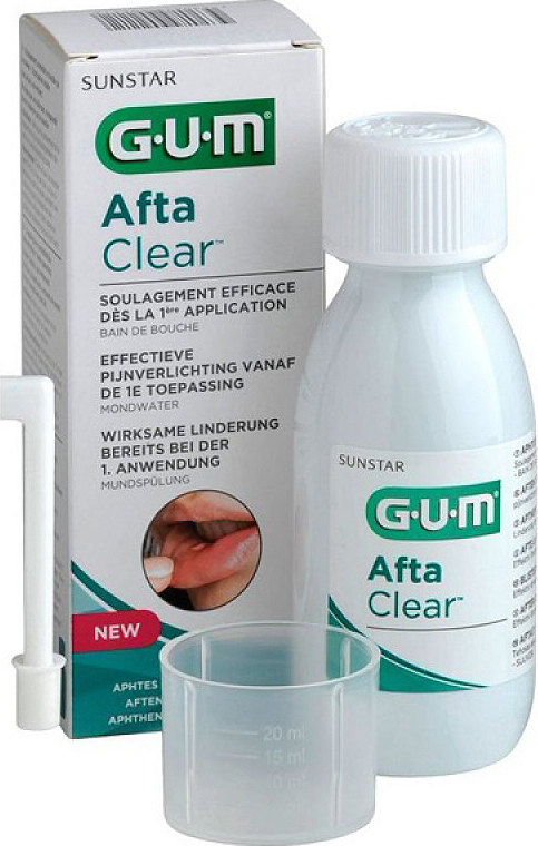 GUM AFTACLEAR RINSE 120ML #2410 2