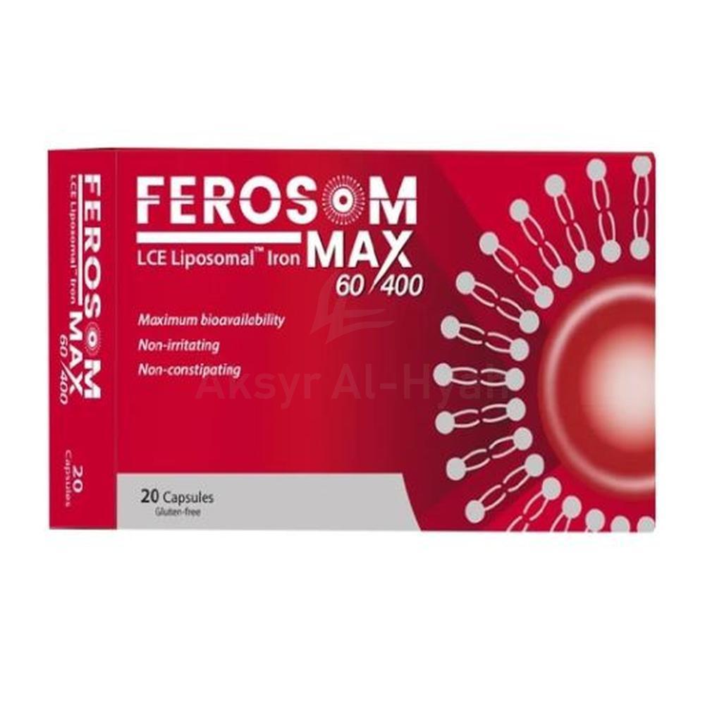 FEROSOM MAX CAPSULE 20'S