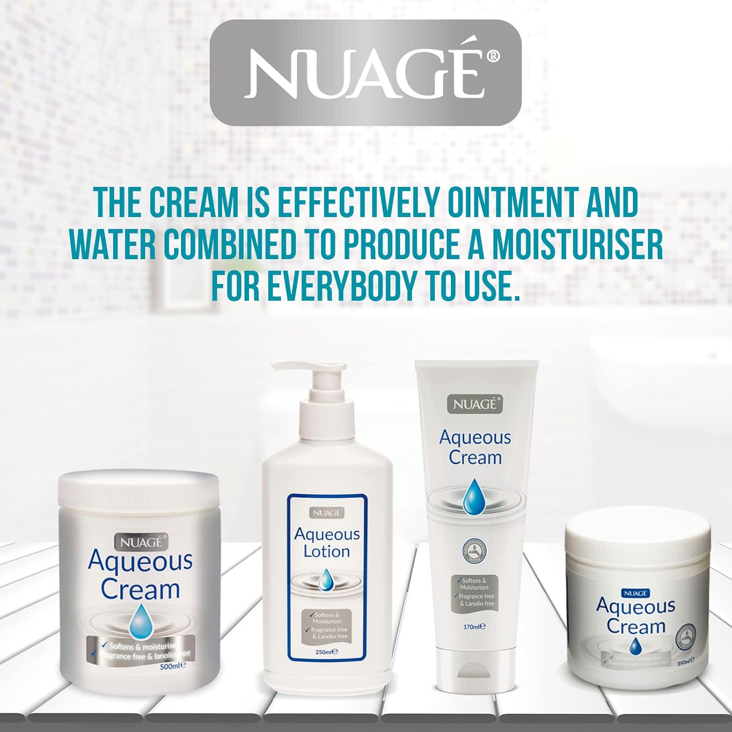 NUAGE AQUEOUS CREAM 350ML #18880