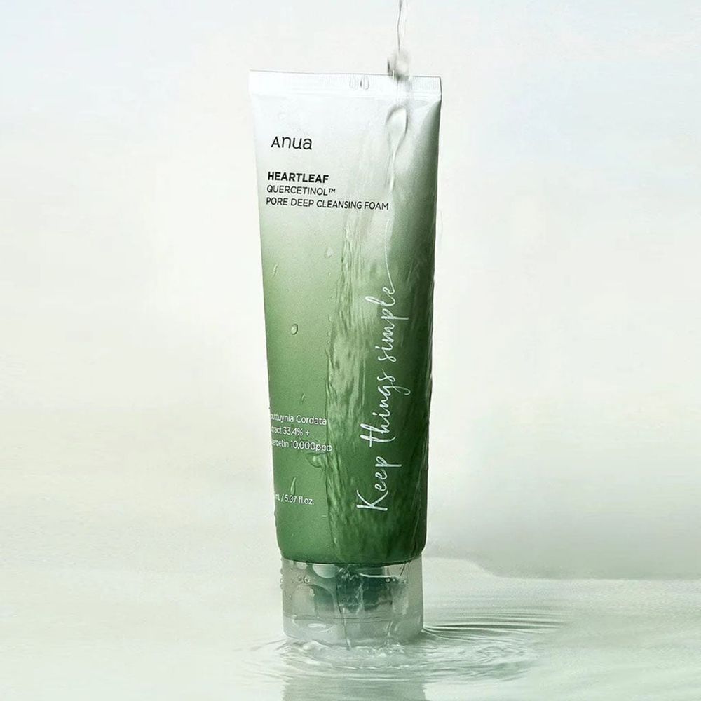 ANUA HEARTLEAF QUERCETINOL PORE DEEP CLEANSING FOAM 150ML [718388] 3
