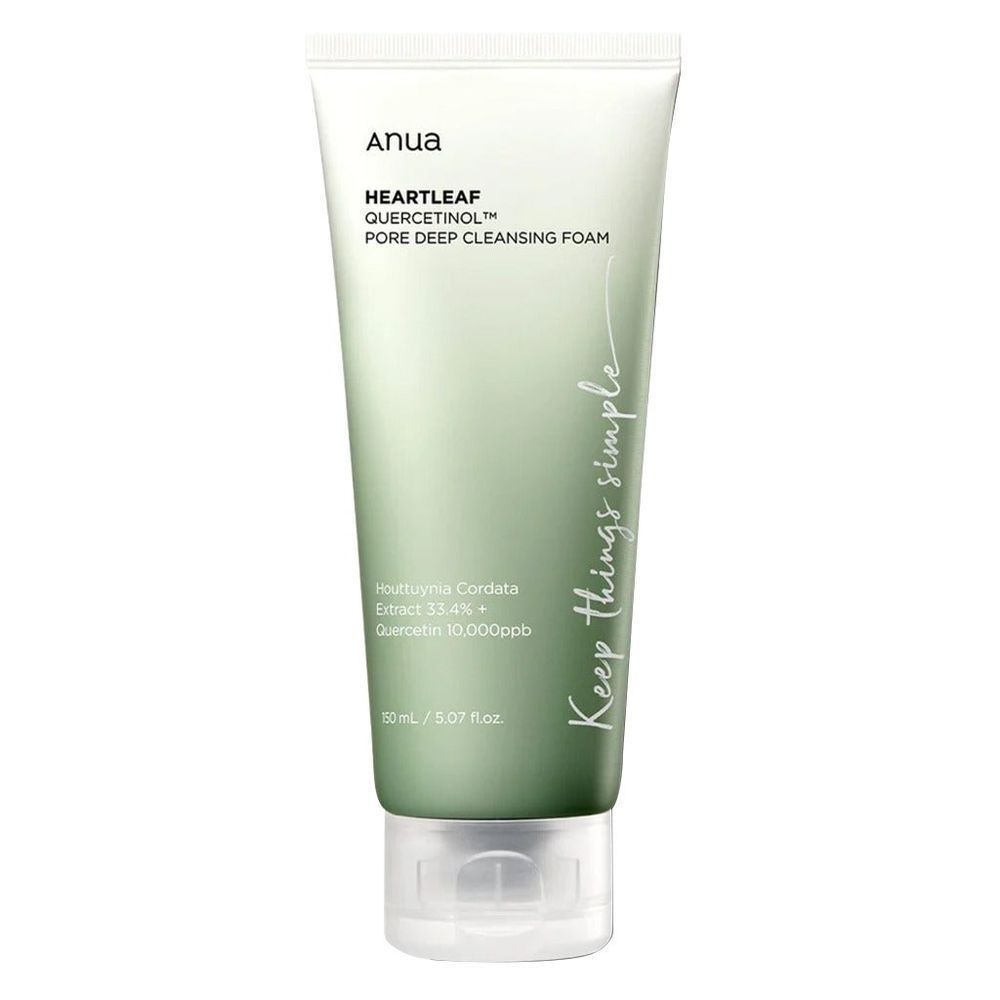 ANUA HEARTLEAF QUERCETINOL PORE DEEP CLEANSING FOAM 150ML [718388] 4