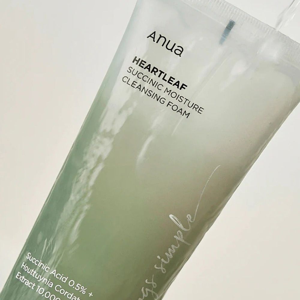ANUA HEARTLEAF SUCCINIC MOISTURE CLEANS. FOAM 150ML 3