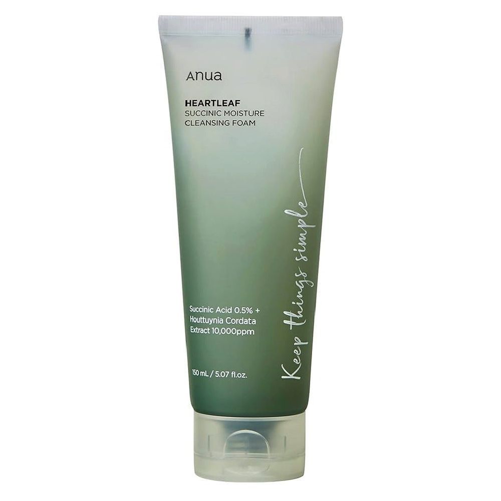 ANUA HEARTLEAF SUCCINIC MOISTURE CLEANS. FOAM 150ML 5