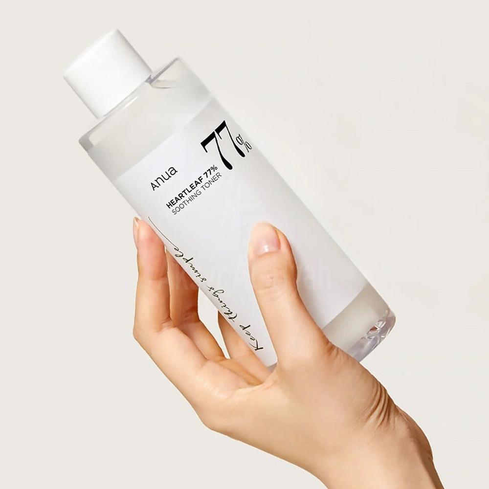 ANUA HEARTLEAF SOOTHING TONER 77% 250ML 3