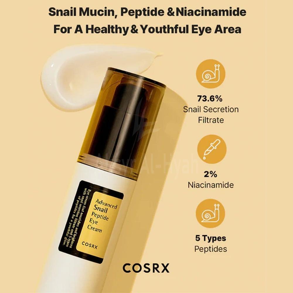 COSRX ADV SNAIL PEPTIDE EYE CREAM 25ML 1