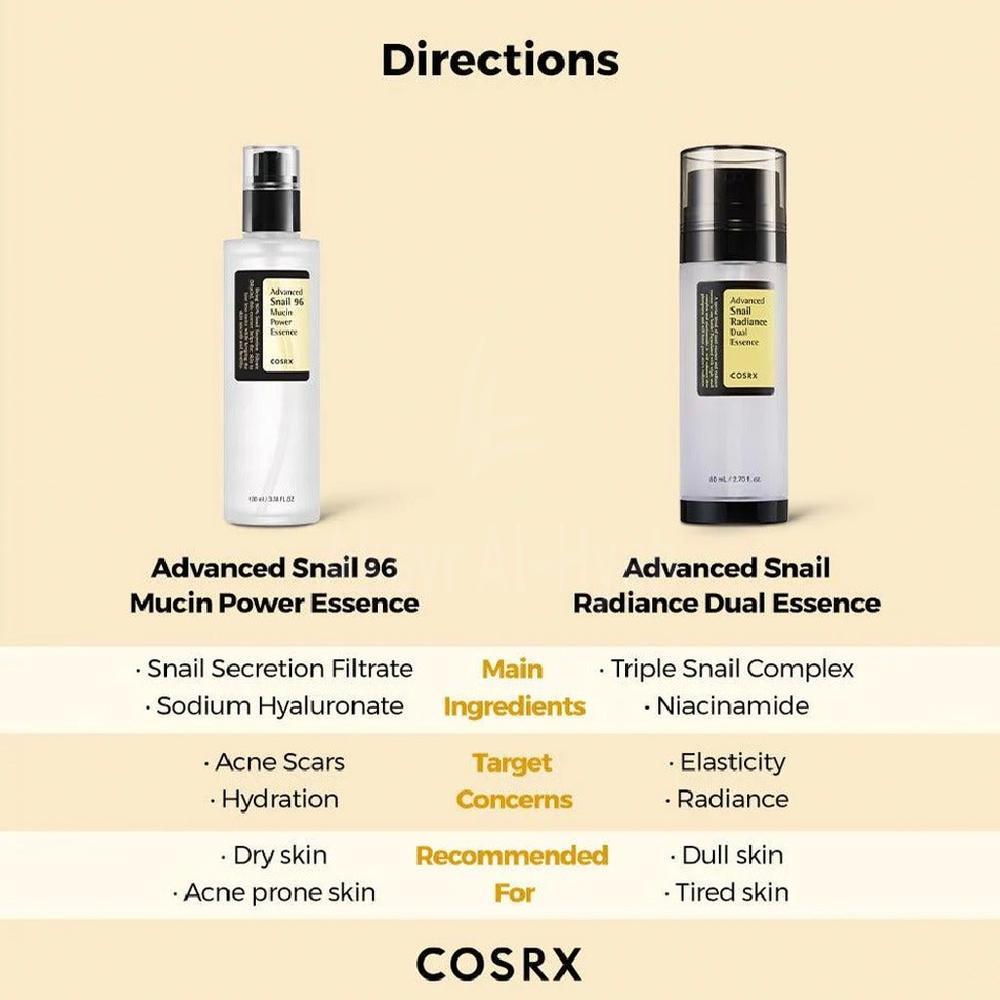 COSRX ADV SNAIL RADIANCE DUAL ESSENCE 80ML 3