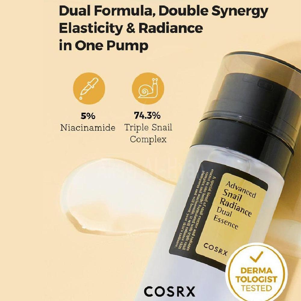 COSRX ADV SNAIL RADIANCE DUAL ESSENCE 80ML 4