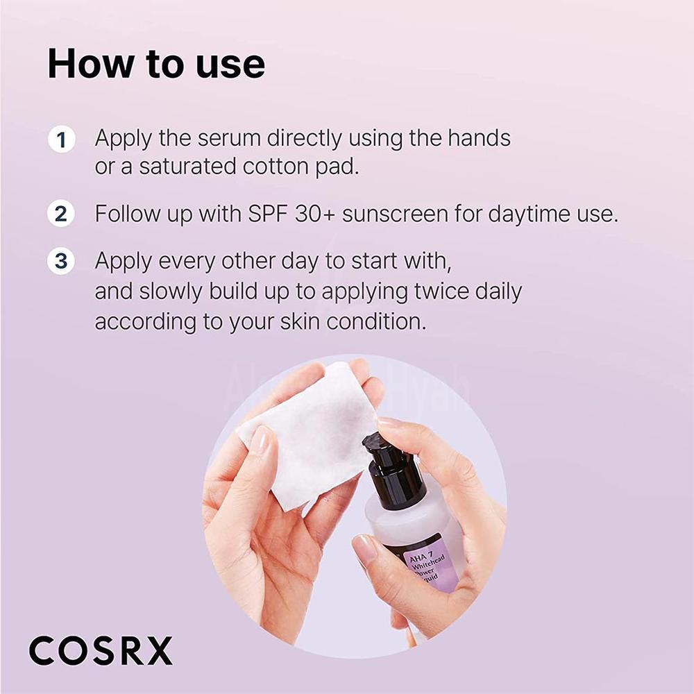 COSRX AHA 7 WHITEHEAD POWER LIQUID 100ML 6