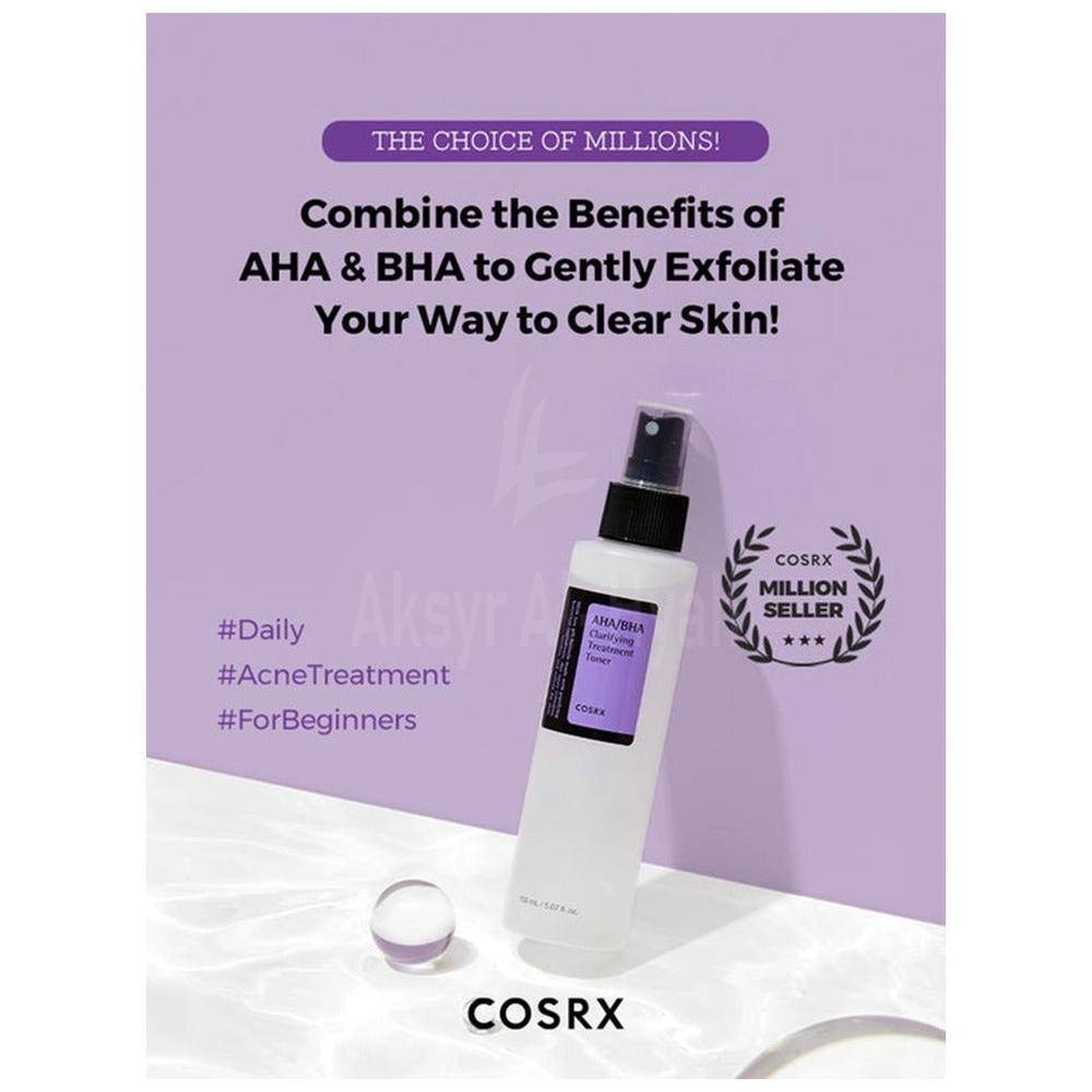 COSRX AHA/BHA CLARIFYING TREATEMENT TONER 150ML 1
