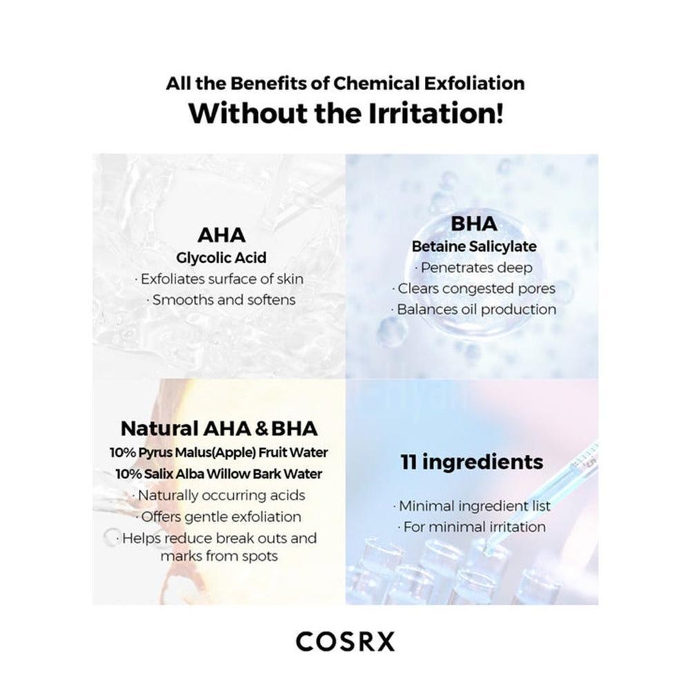 COSRX AHA/BHA CLARIFYING TREATEMENT TONER 150ML 5