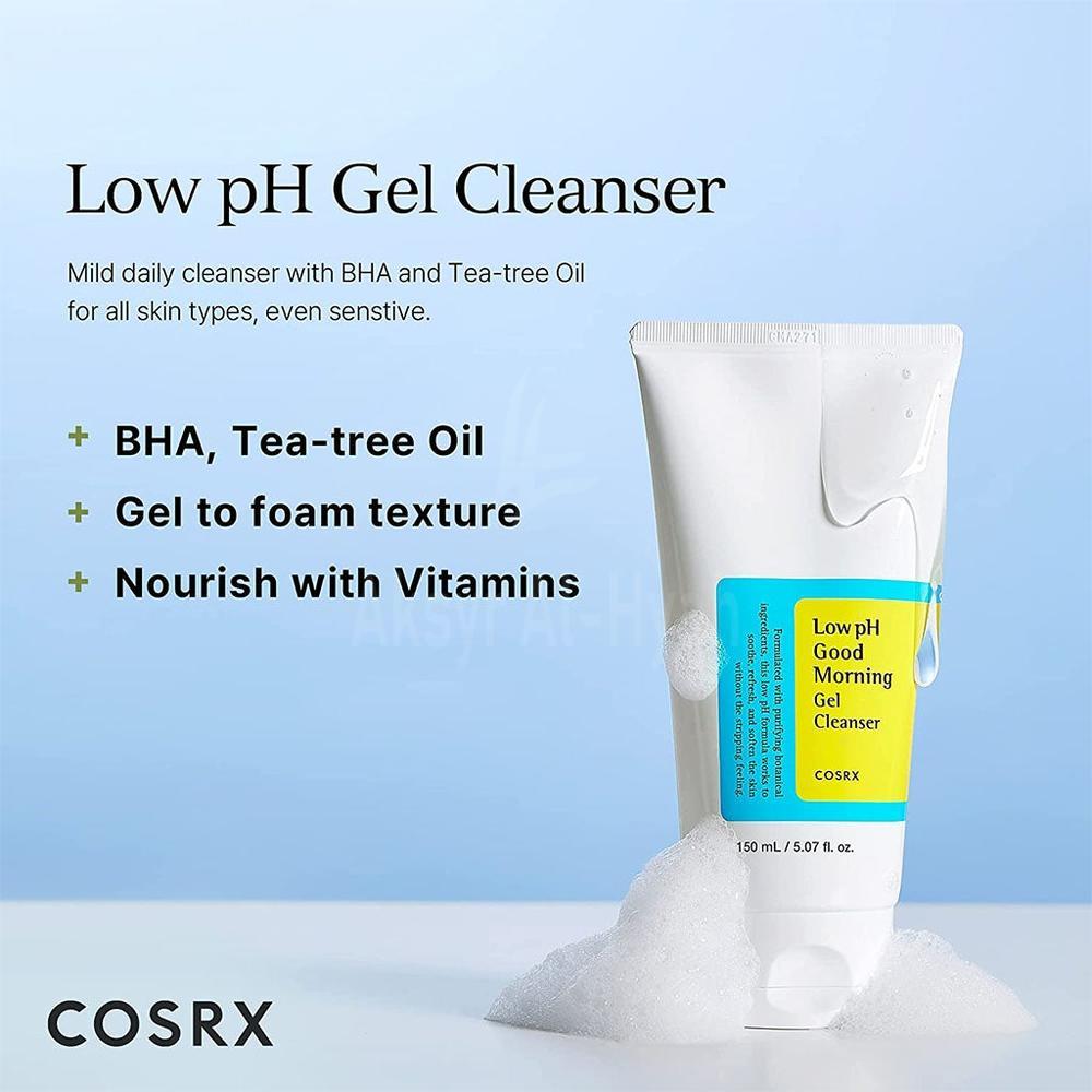 COSRX LOW-PH GOOD MORNING GEL CLEANSER 150ML 1