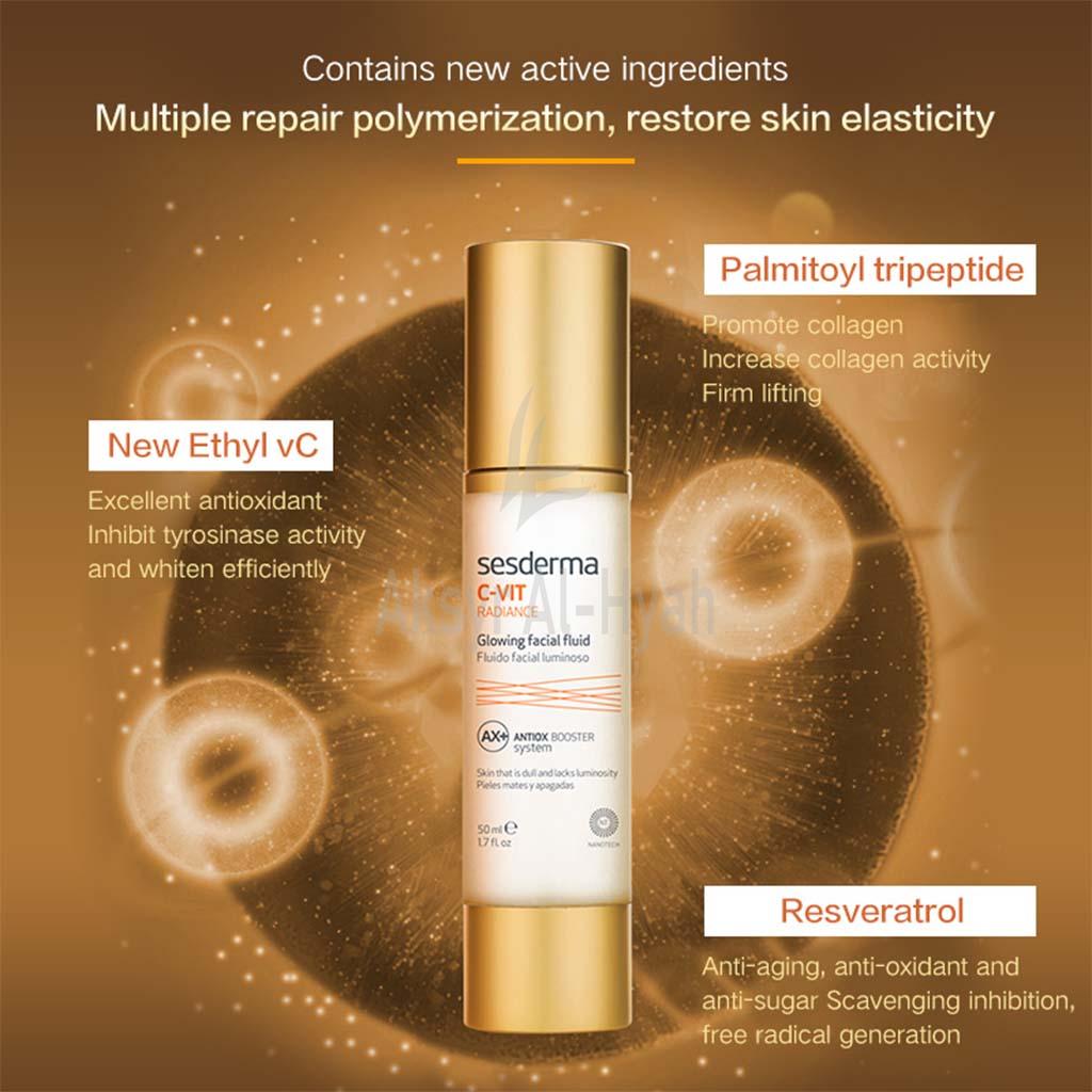 SESDERMA C-VIT RADIANCE GLOWING FLUID 50ML #4500063 2