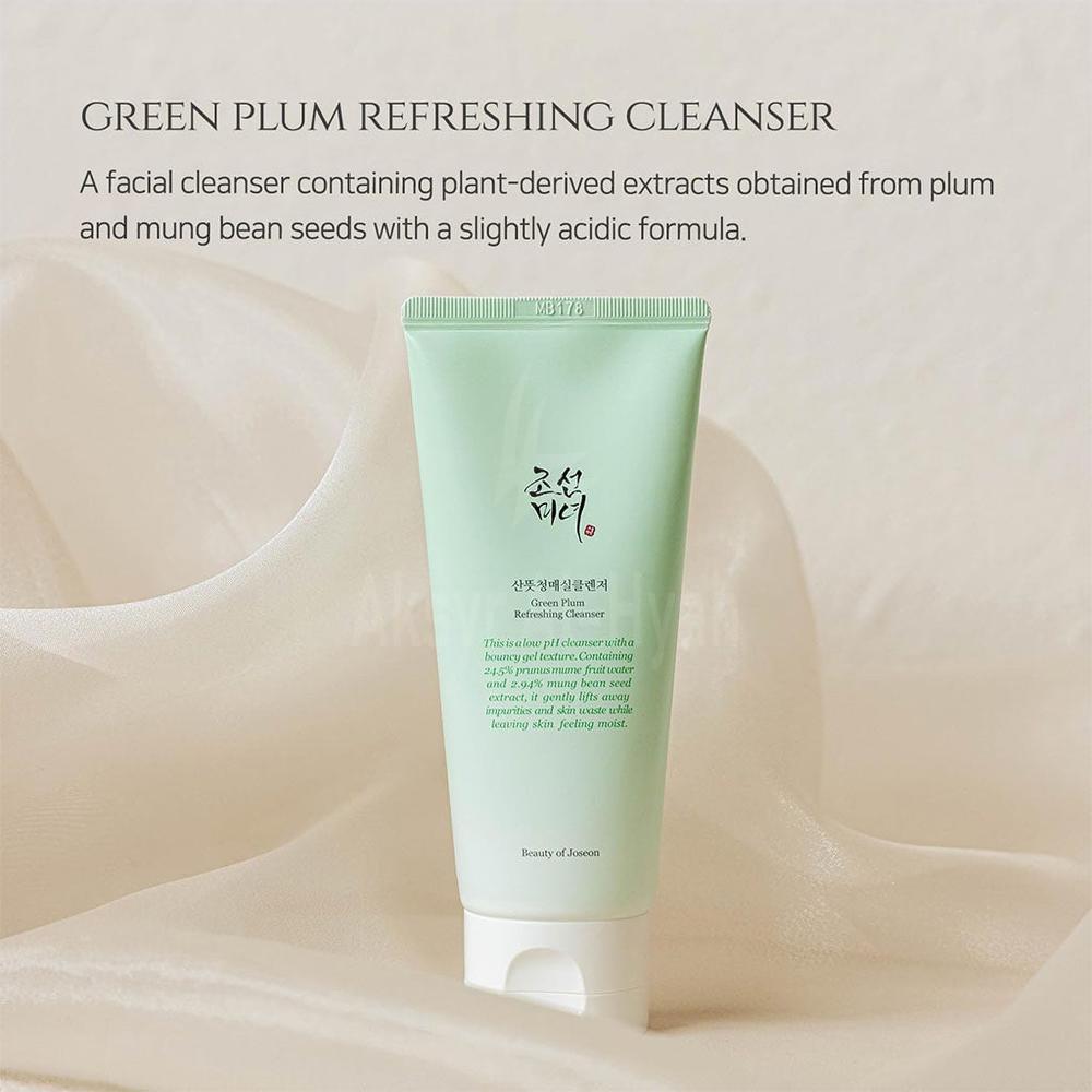 BOJ GREEN PLUM REFRESHING CLEANSER 100ML 1