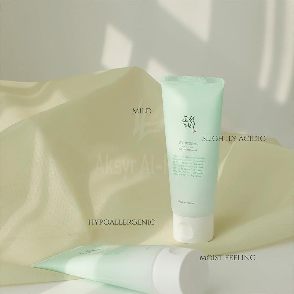 BOJ GREEN PLUM REFRESHING CLEANSER 100ML 6