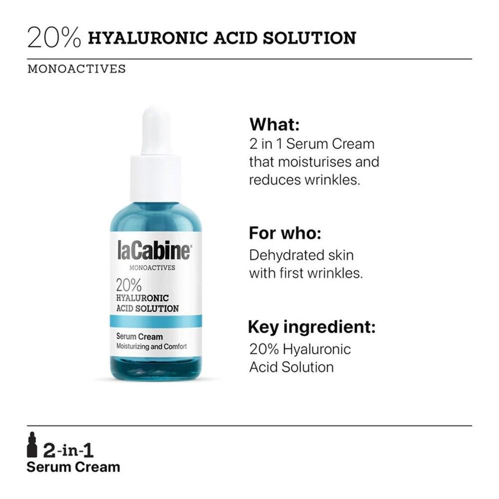 LACABINE M/A 20% HYALUR 2 IN 1 SERUMCREAM 30ML #C003 3