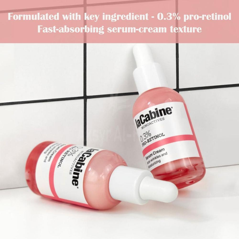 LACABINE M/A 0.3% RETINO 2 IN 1 SERUMCREAM 30ML #C005 2