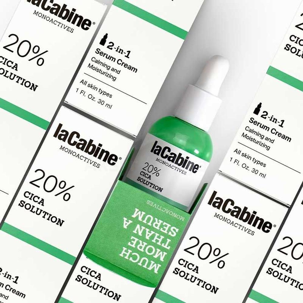 LACABINE M/A 20% CICA 2 IN 1 SERUMCREAM 30ML #C006 2