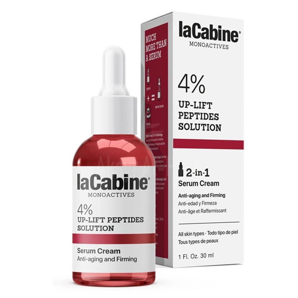 LACABINE M/A 4% PEPTIDES 2 IN 1 SERUMCREAM 30ML #C008