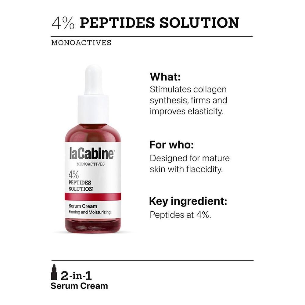 LACABINE M/A 4% PEPTIDES 2 IN 1 SERUMCREAM 30ML #C008 1