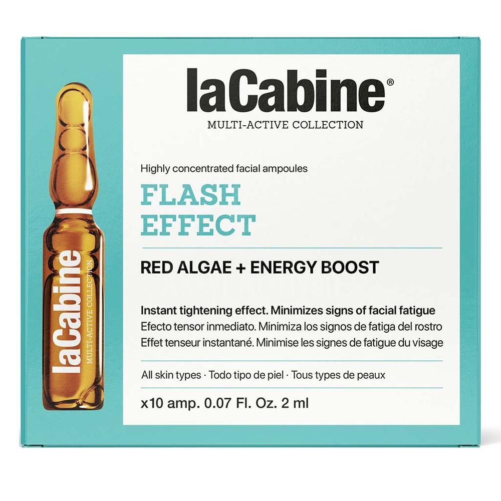 LACABINE FLASH EFFECT FACIAL AMPOULE 10 X2 ML #C037 4