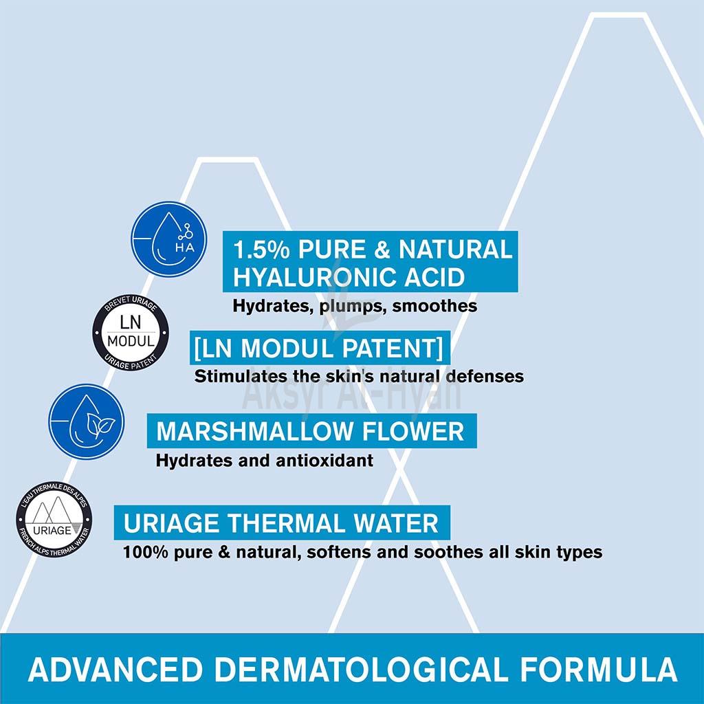 URIAGE THERMAL WATER HA BOOSTER SERUM PB 30ML 2