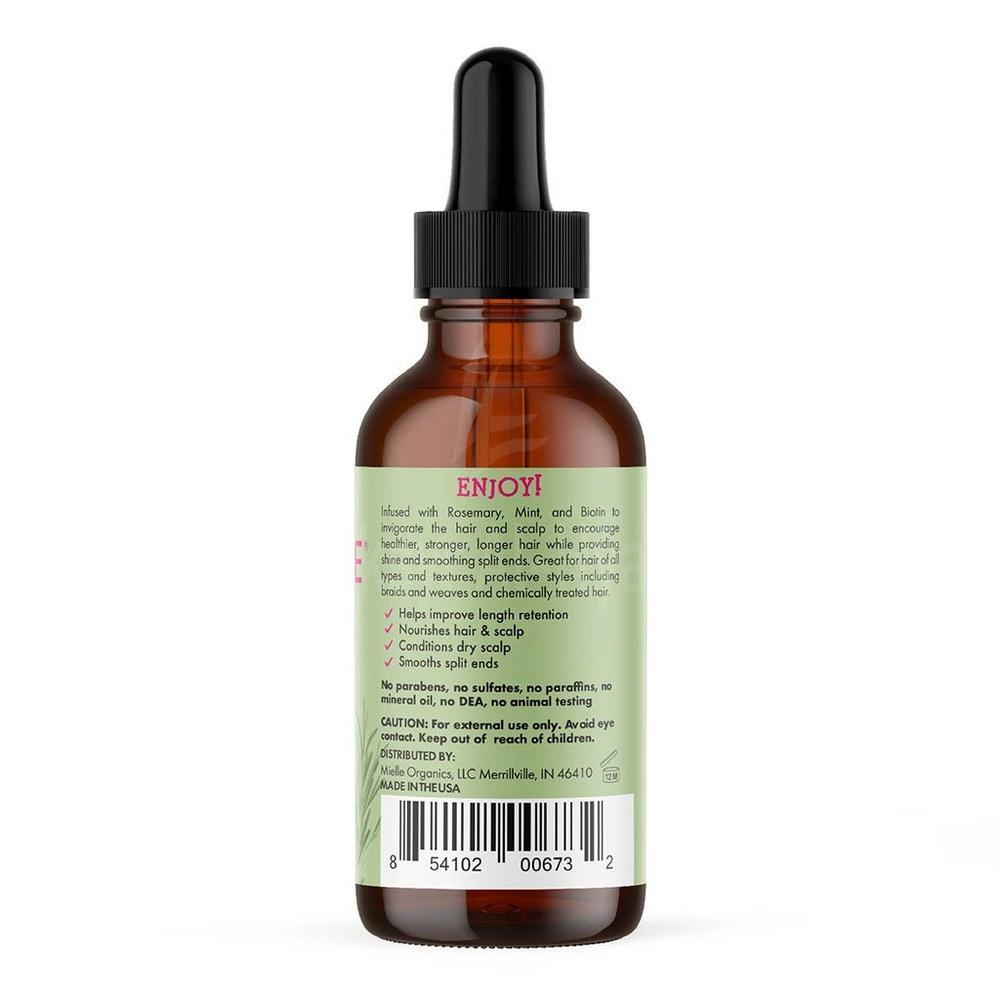 MIELLE ROSEMARY MINT SCALP & HAIR STRENGTH. OIL 59ML 1