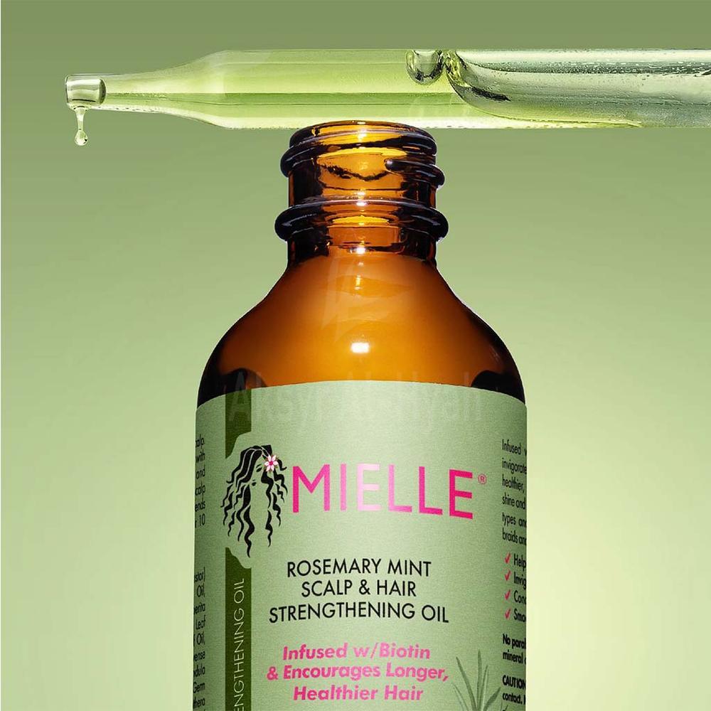 MIELLE ROSEMARY MINT SCALP & HAIR STRENGTH. OIL 59ML 4