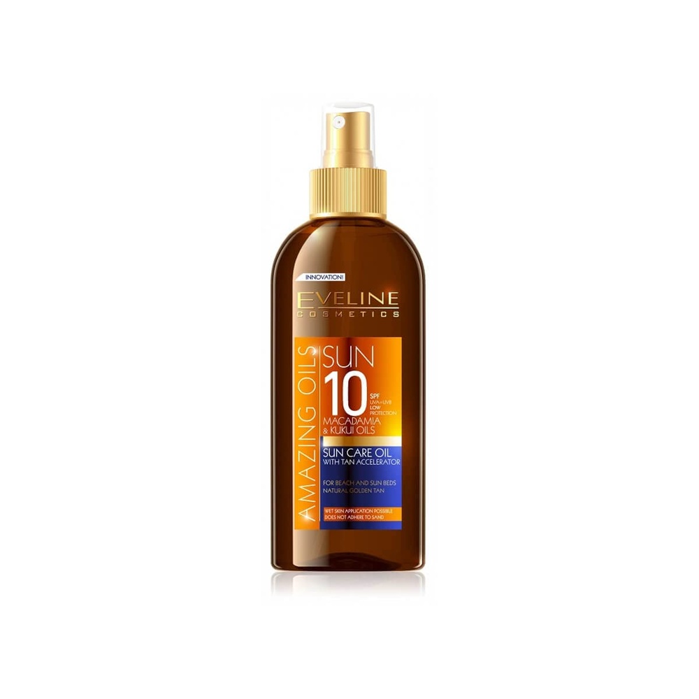 EVELINE AMAZING SUN CARE OIL SPF10 150ML #3965 1