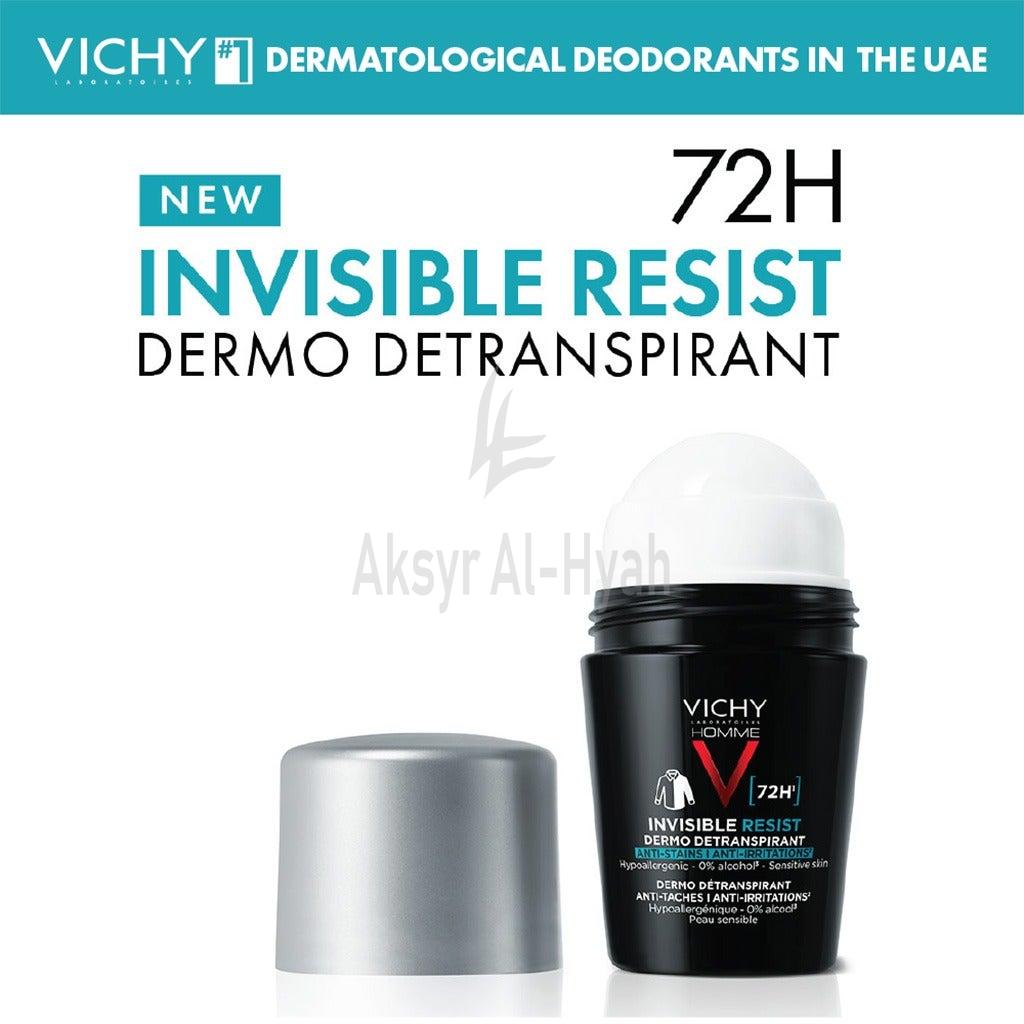VICHY HOMME INVISIBLE RESIST 72H DEO ROLL ON MEN 50ML(FM0028239) 2