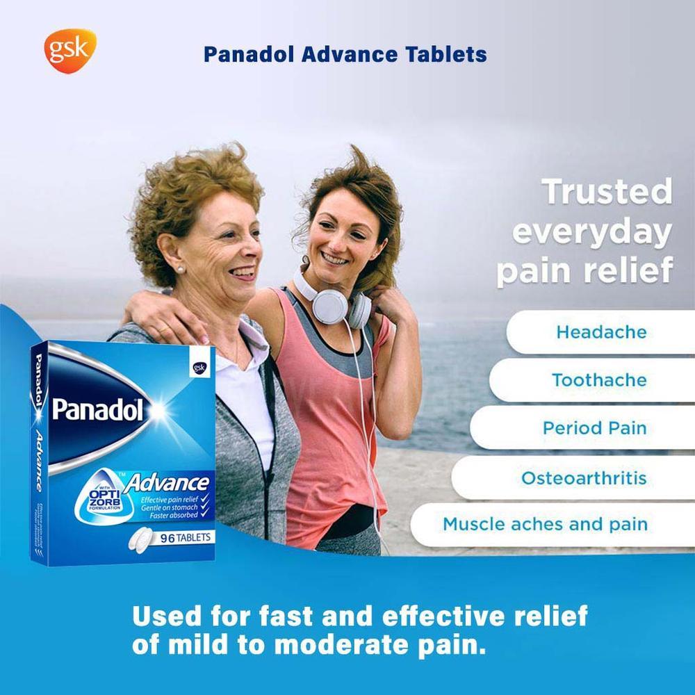 PANADOL ADVANCE 500 MG 96'S 4