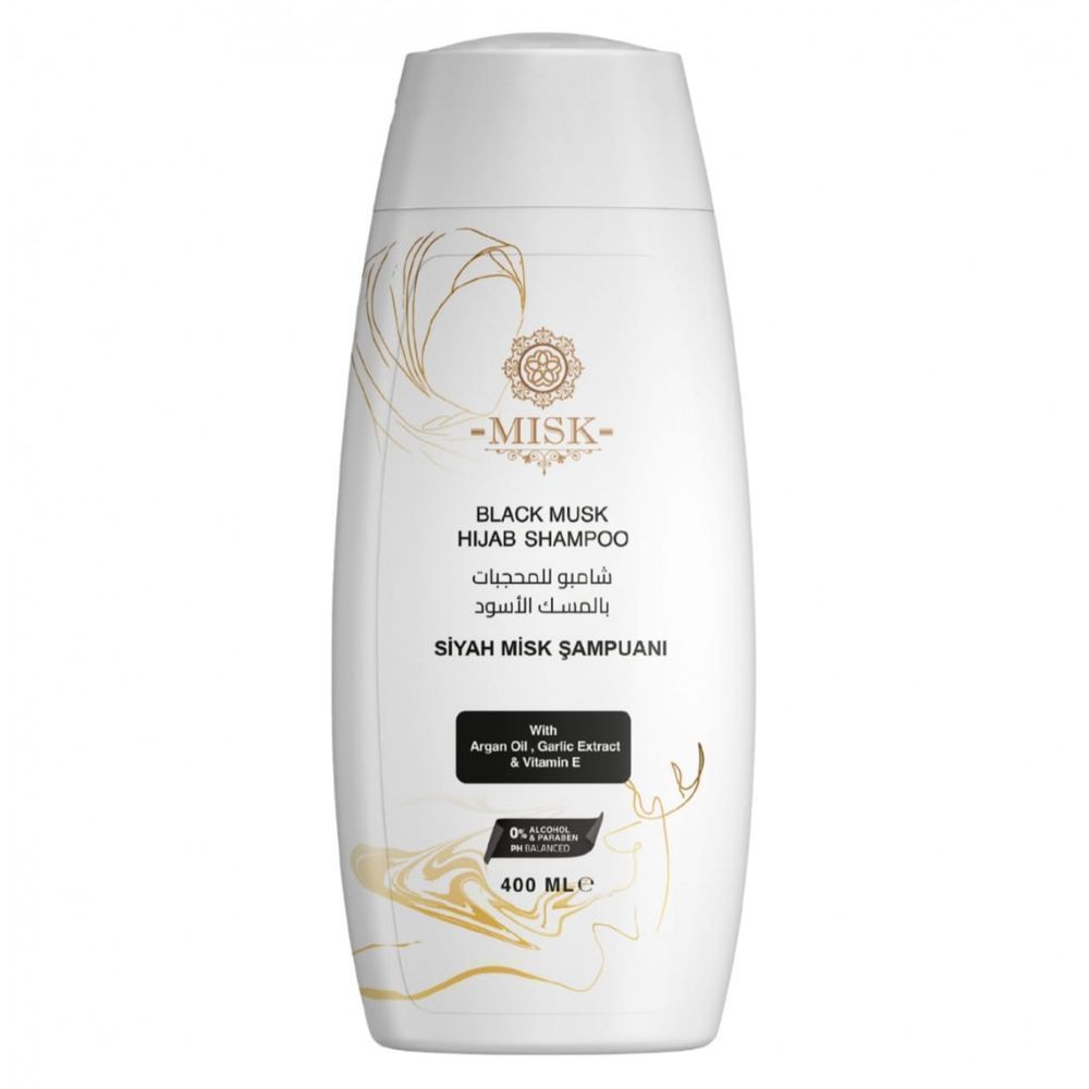 MISK BLACK MUSK HIJAB SHAMPOO 200ML 3
