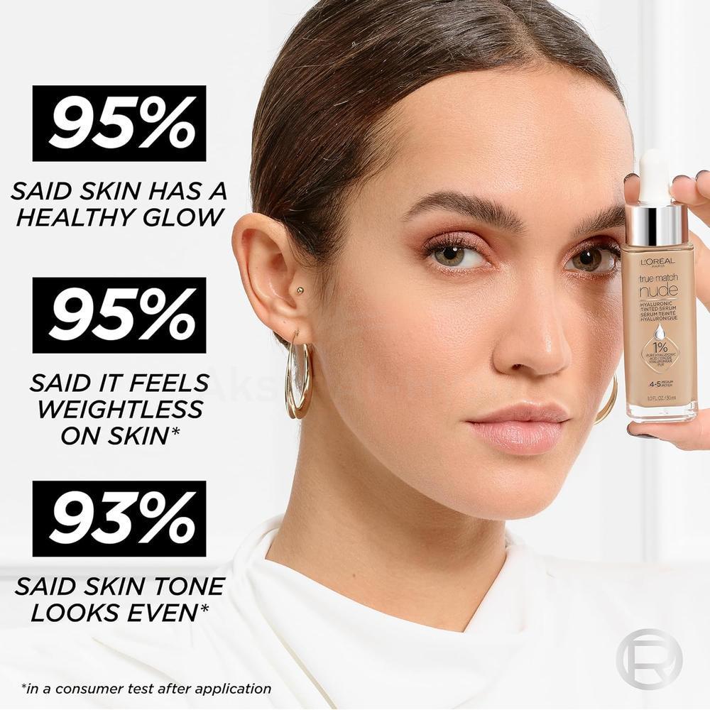 LOREAL TRUE MATCH NUDE PLUMPING TINTED SERUM 2-3 LIGHT 30ML#FM027948