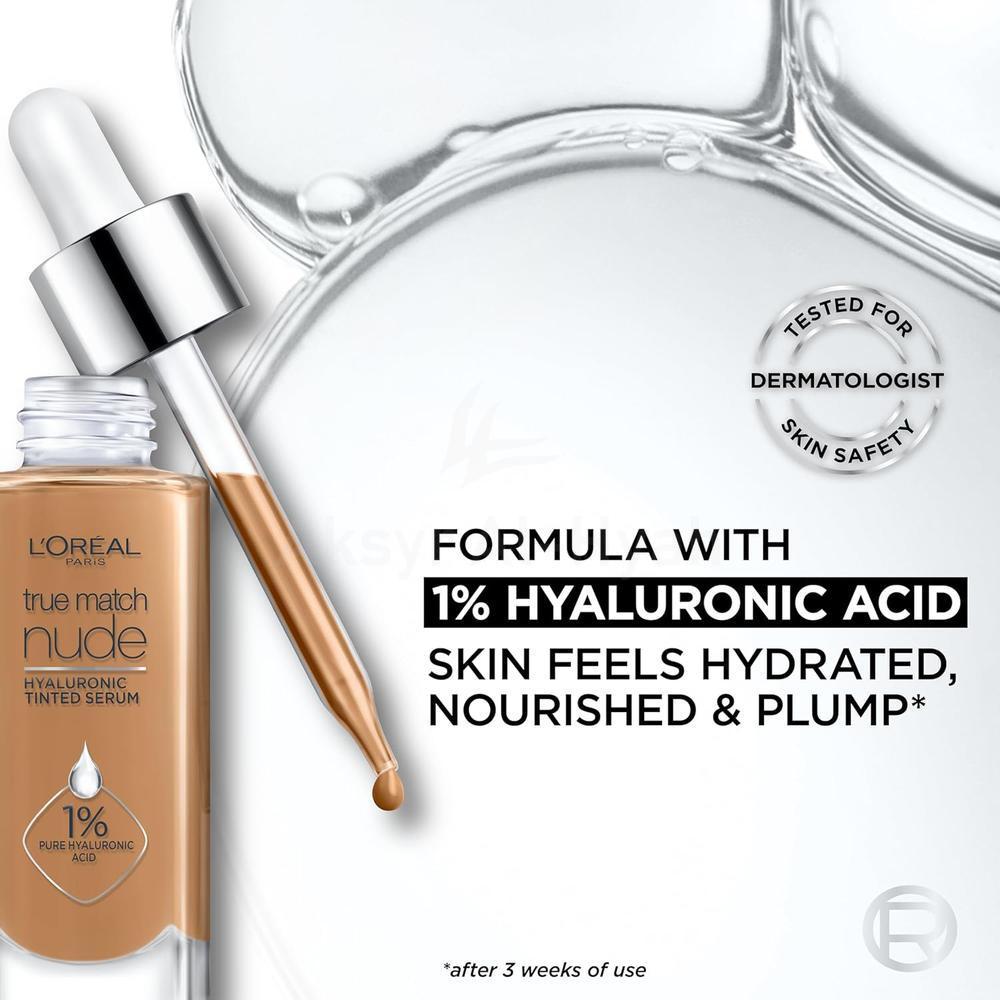 LOREAL TRUE MATCH NUDE PLUMPING TINTED SERUM 2-3 LIGHT 30ML#FM027948
