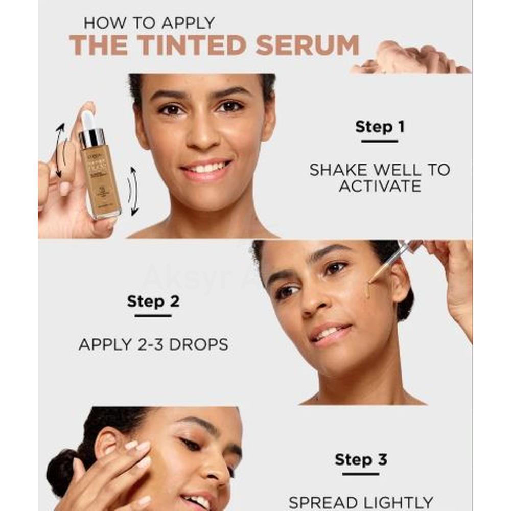 LOREAL TRUE MATCH NUDE PLUMPING TINTED SERUM 4-5 MEDIUM 30ML#FM028160 4
