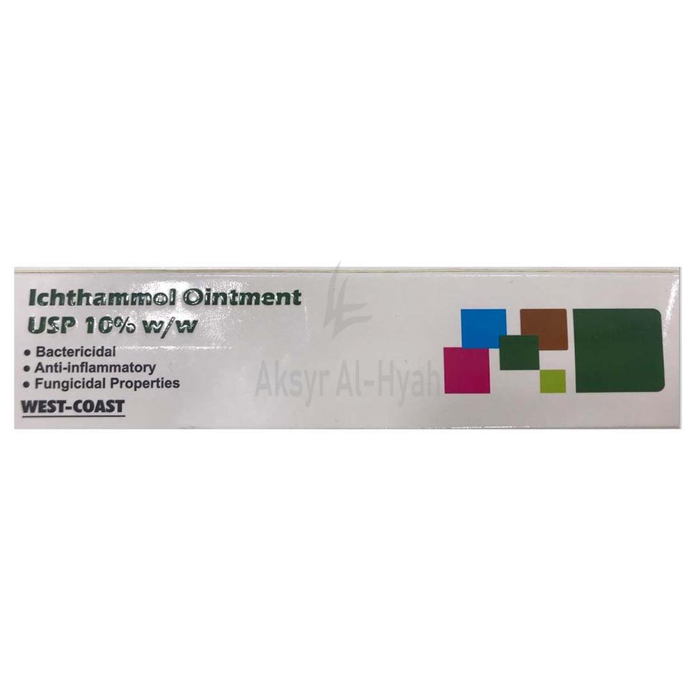 WEST-COST ICHTHAMMOL 10% OINTMENT 25GM