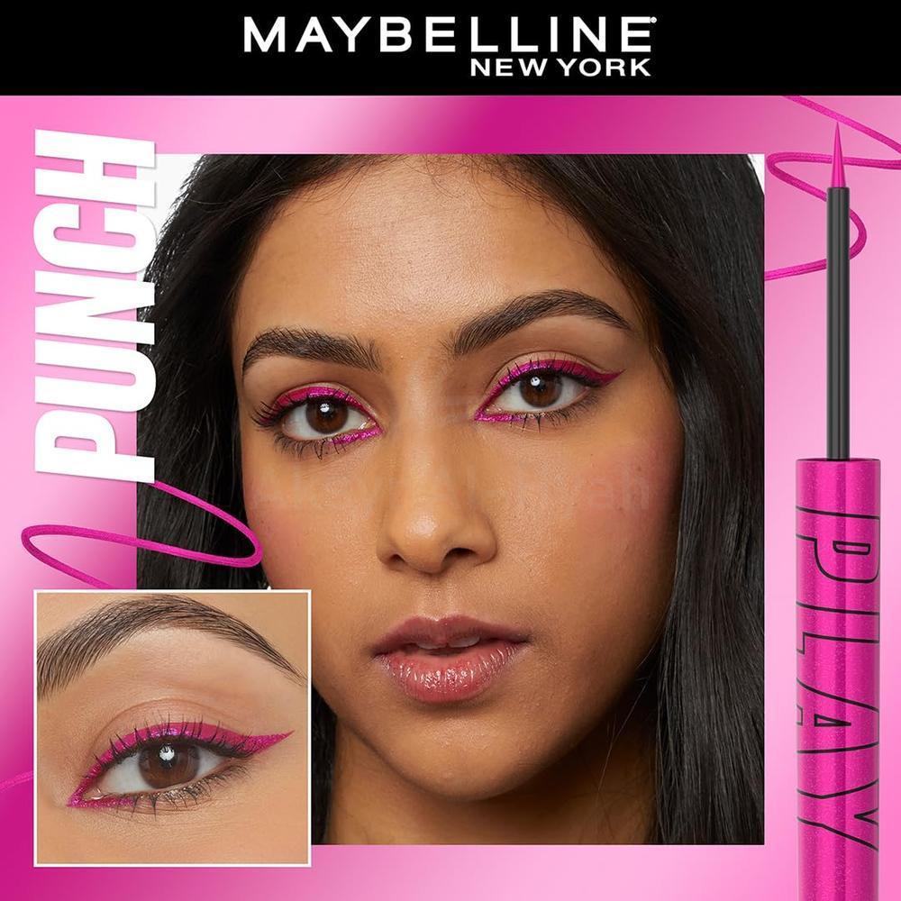 MAYBELLINE PLAY TATTOO EYE LINER PUNCH-METALIC PINK 2.1ML #FM0028031 1