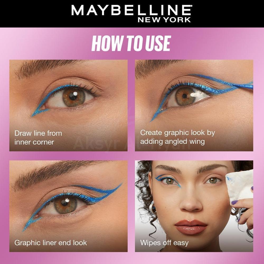 MAYBELLINE PLAY TATTOO EYE LINER SHAKE-METTA LILAC 2.1ML #FM0028032 3