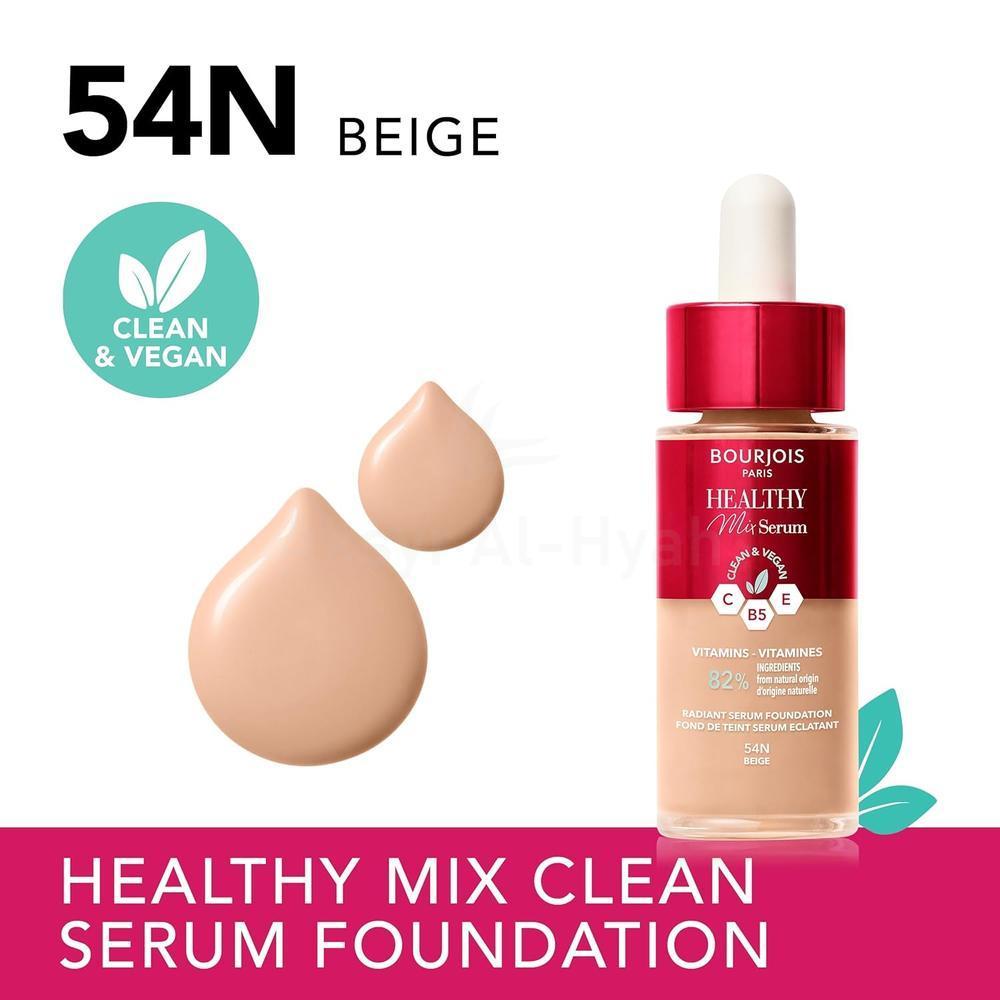 BJS HEALTHY MIX SERUM FOUNDATION 54N BEIGE 30ML 1