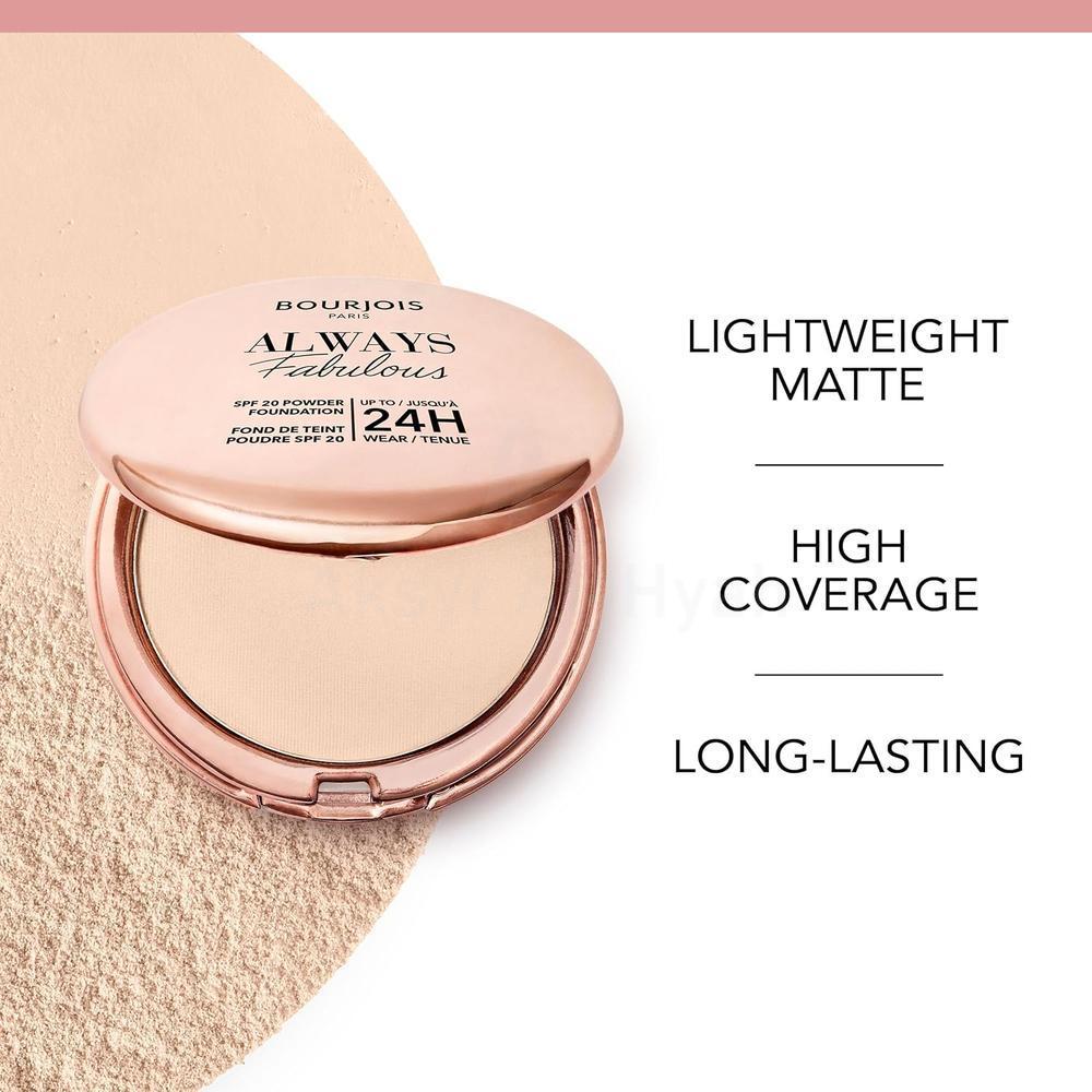 BJS ALWAYS FABULOUS 24H COMPACT FOUNDATION 115 GOLDEN IVORY 7G 2