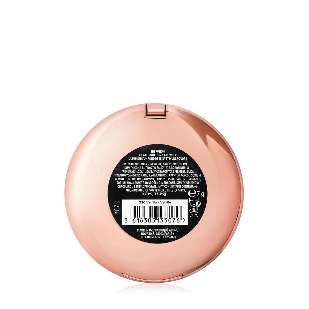 BJS ALWAYS FABULOUS 24H COMPACT FOUNDATION 210 VANILLA 7G 3