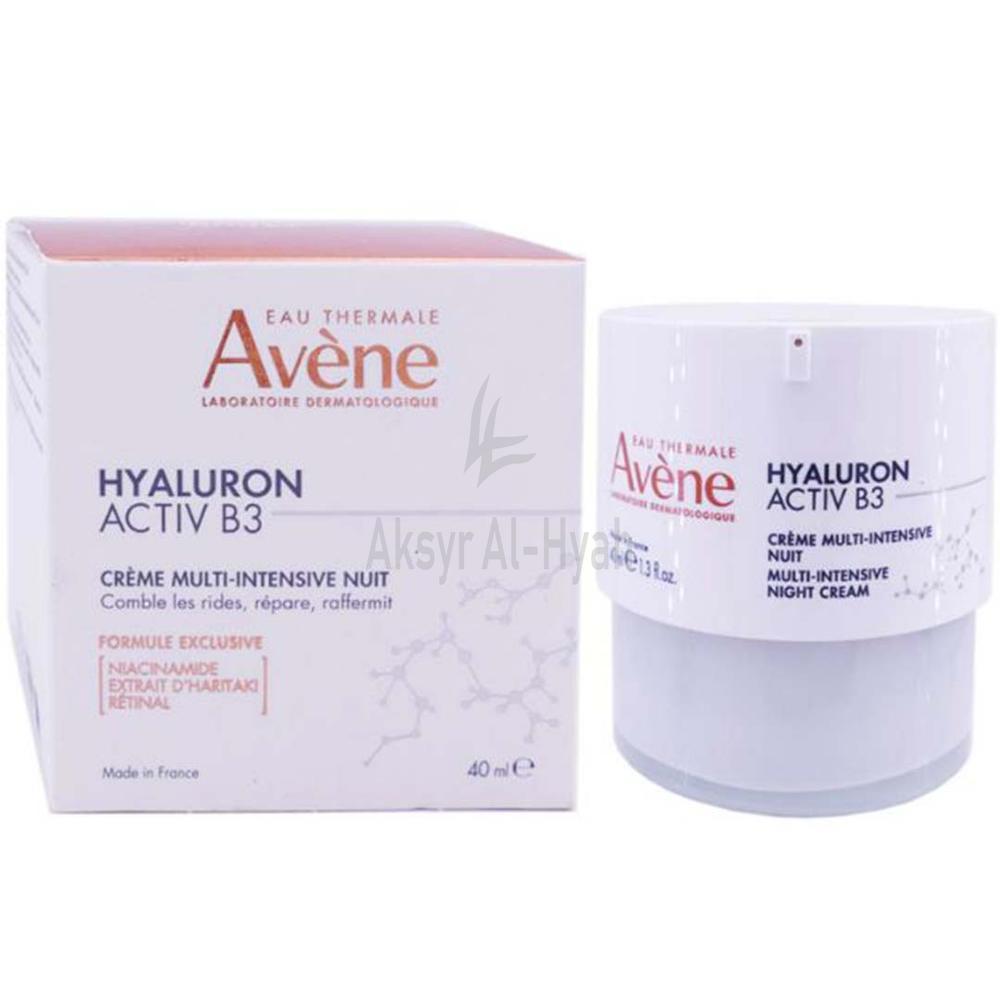 AVENE HYALURON ACTIV B3 MULTI-INT. NIGHT CR.50ML(249393)