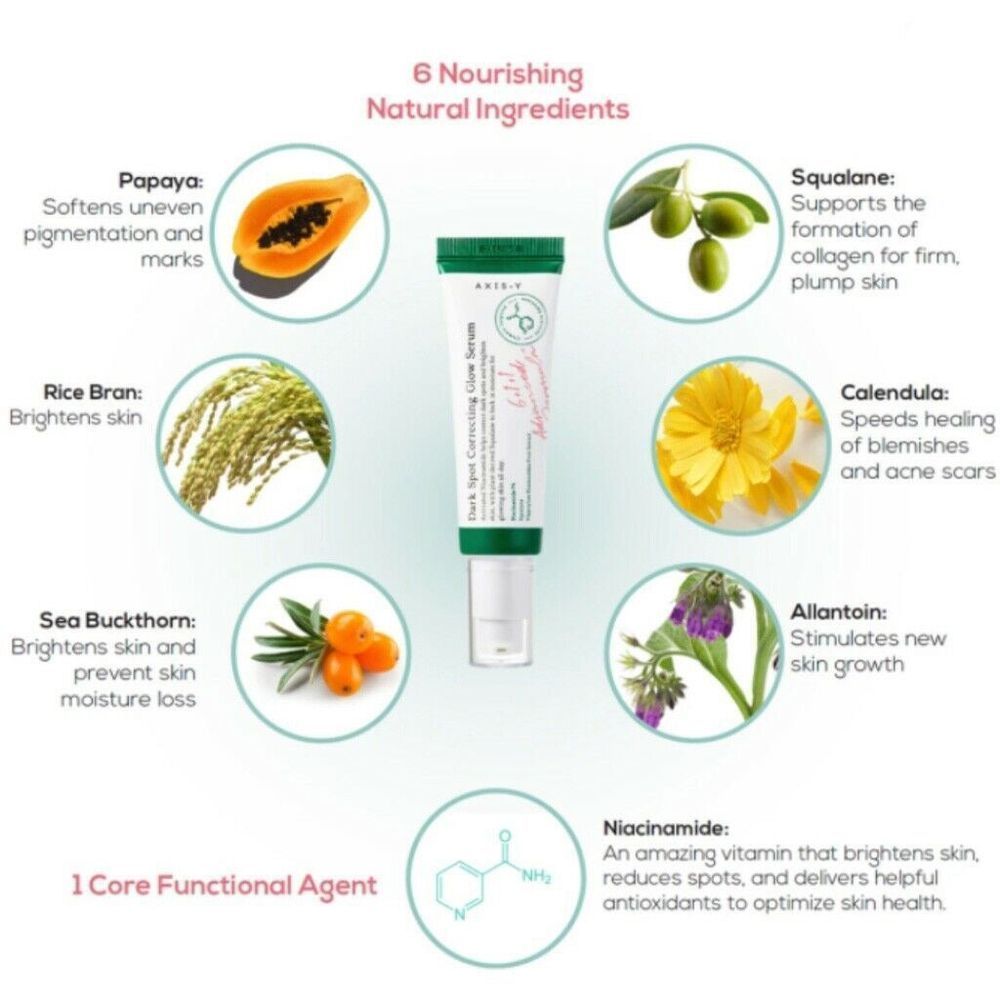 AXIS-Y DARK SPOT CORRECTING GLOW SERUM 50ML