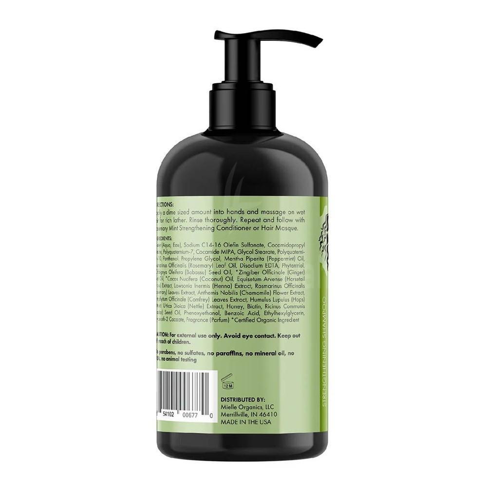 MIELLE ROSEMARY MINT STRENGTHENING SHAMPOO 355ML 1